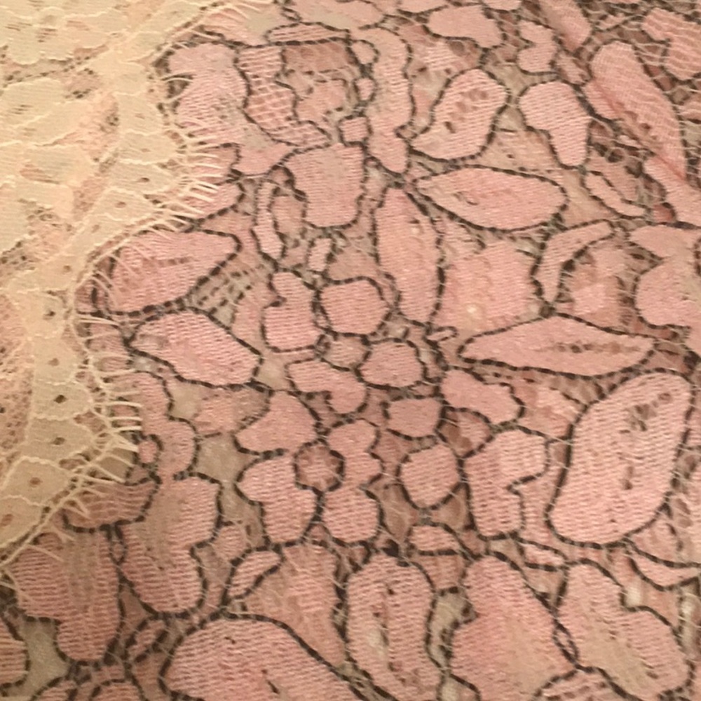 BLUSH PINK LACE DRESS  last one - Picture 6 of 7